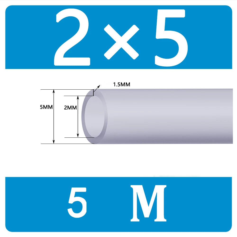 Food Grade Clear Translucent Silicone Tube Heat Resistant Hose Pipe Soft Rubber