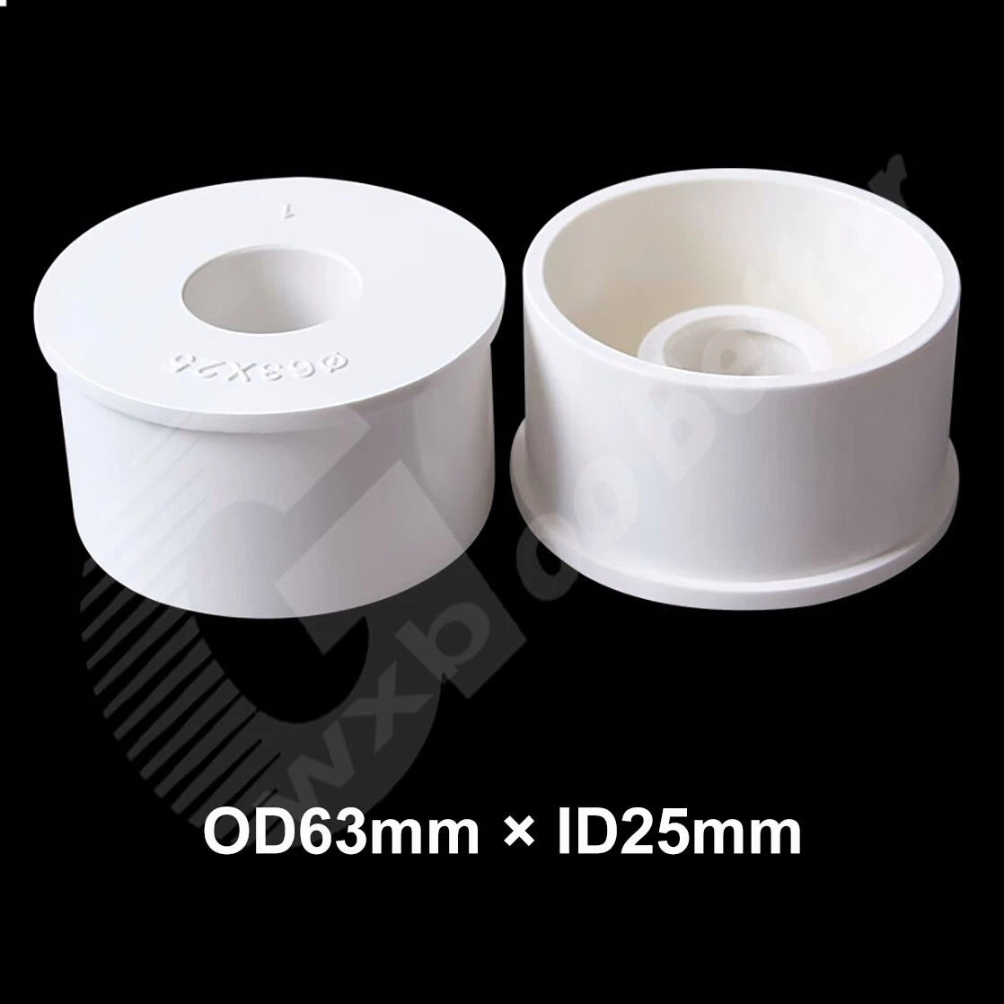3 Colors Pvc Plain Reducing Bush Φ16~φ90mm Pvc Plumbing Fittings Reducing Bush