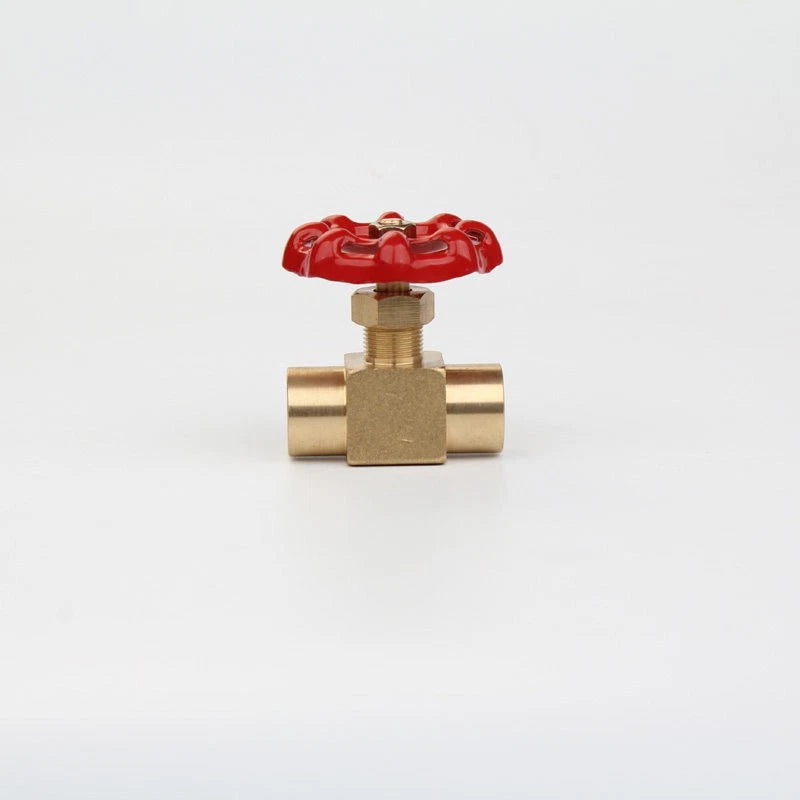 Brass Double Compression Fittings — Straight, 90° Elbow & Shut Off Valve
