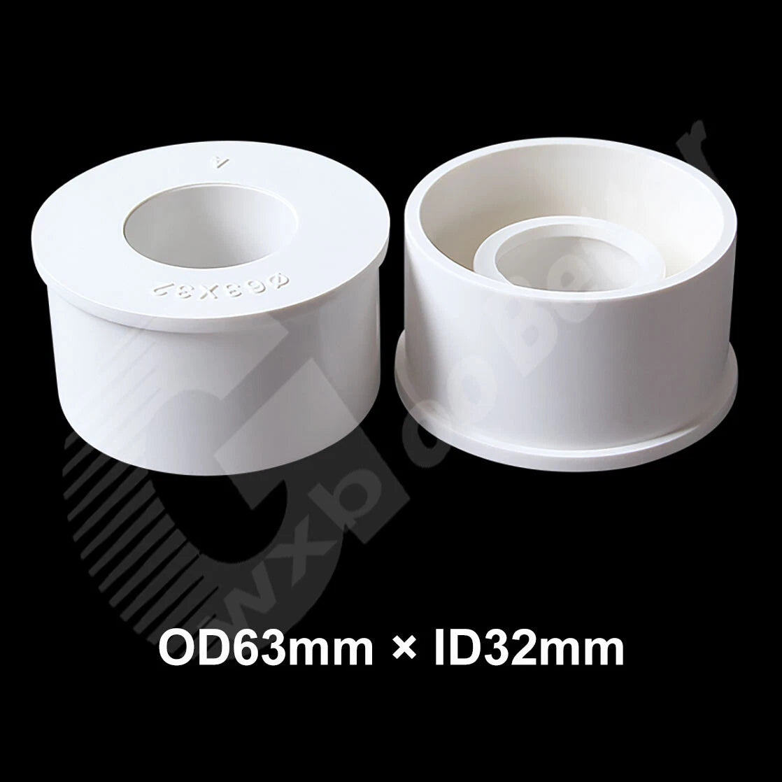 3 Colors Pvc Plain Reducing Bush Φ16~φ90mm Pvc Plumbing Fittings Reducing Bush