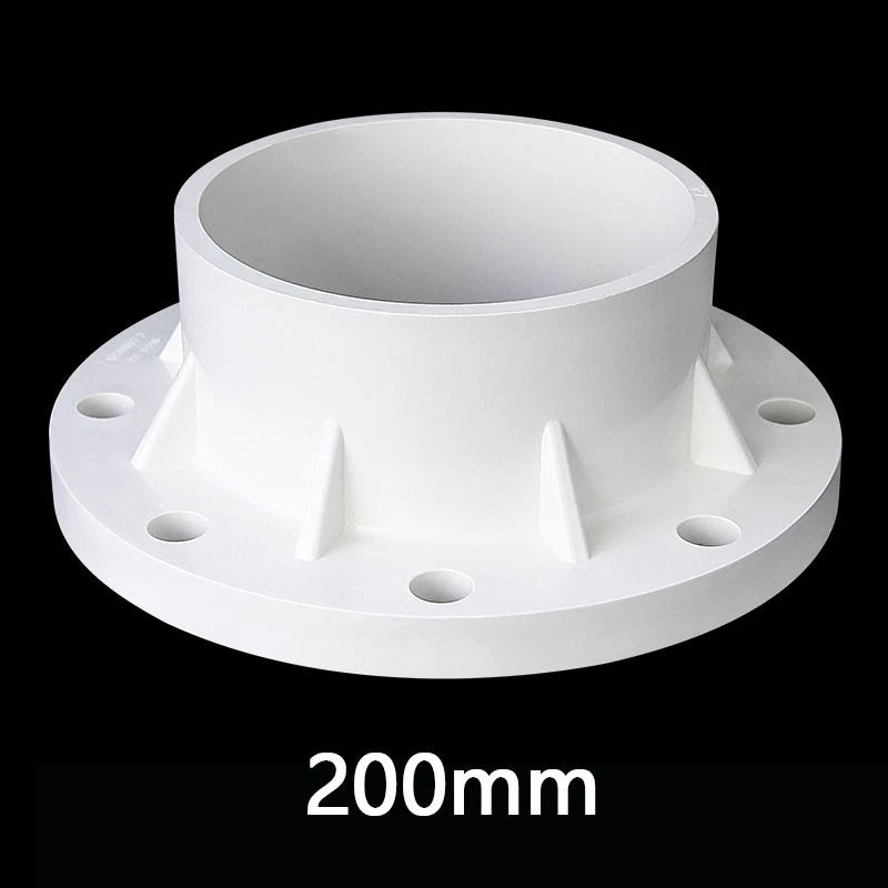 PVC Floor Flange Pipe Fitting Color Wall Mount Fittings Solvent Weld 20mm~200mm