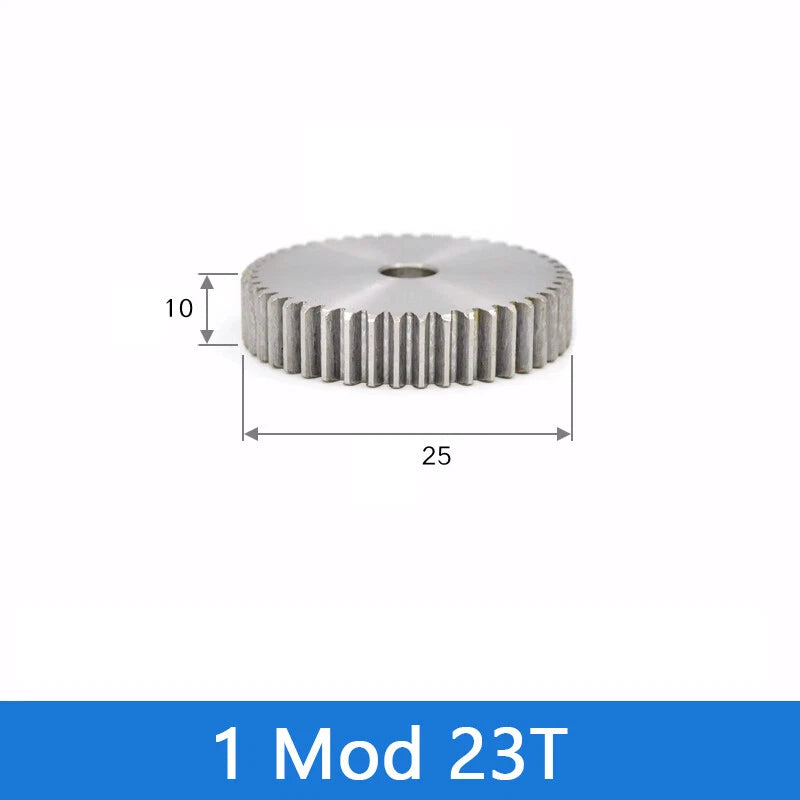 Spur Gear 45# Steel Transmission Gear 1/2 Module 12-160 Teeth Pinion Motor Gear
