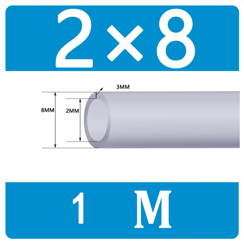 Food Grade Clear Translucent Silicone Tube Heat Resistant Hose Pipe Soft Rubber