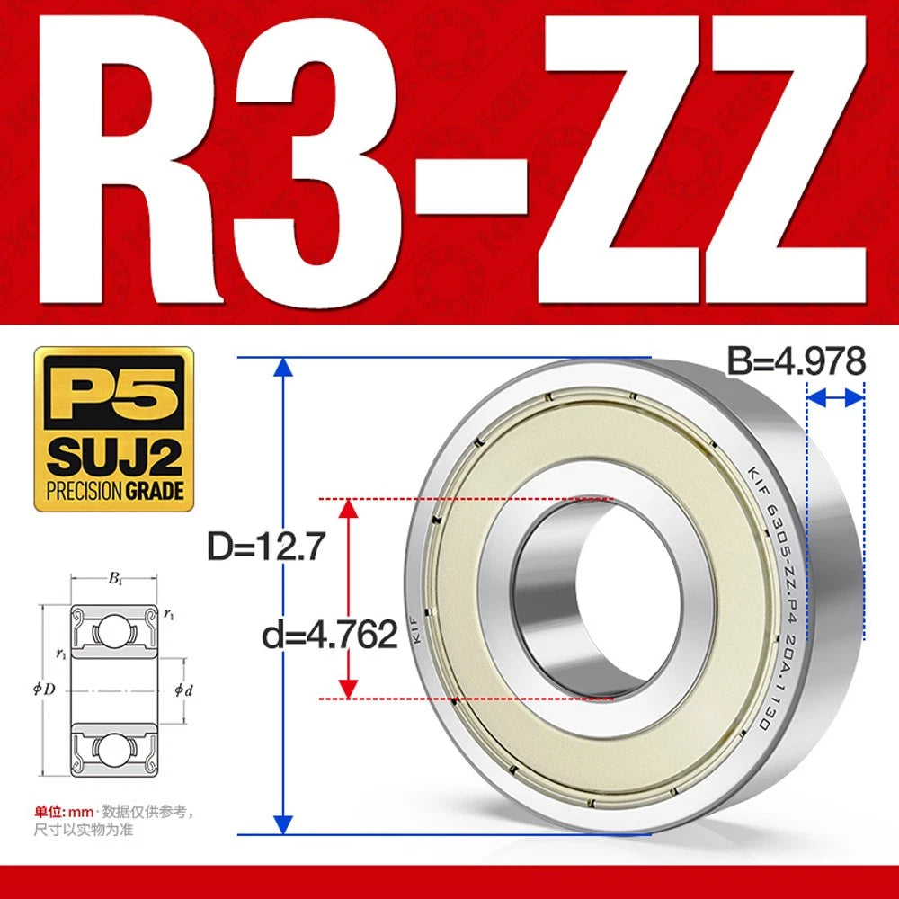 Miniature Deep Groove Ball Bearing Small Bearings R2/3/4/6/8/10/14/16/18/20-R188