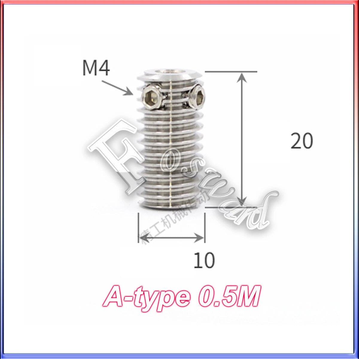 Worm Gear Set 0.5/0.8/1/1.5 Mod Rod Shaft Gear Wheel Reduce Transmission Part
