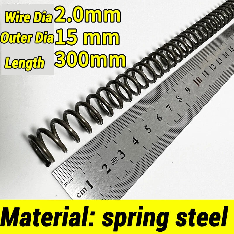 Compression Spring Various Size 2-60mm Diameter & 300mm Length Pressure Small