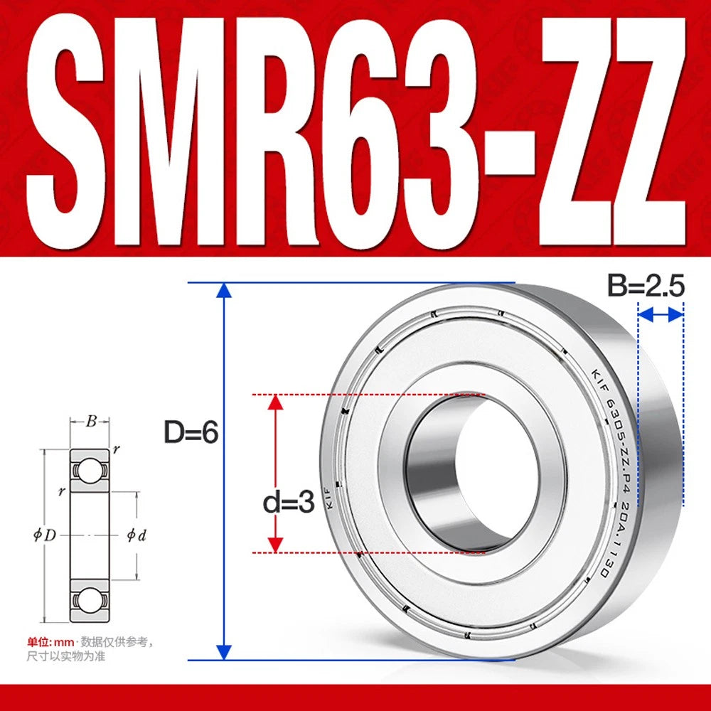 Stainless Steel Mini Deep Groove Ball Bearing Small Bearings Inner Dia-Ø 2mm-9mm