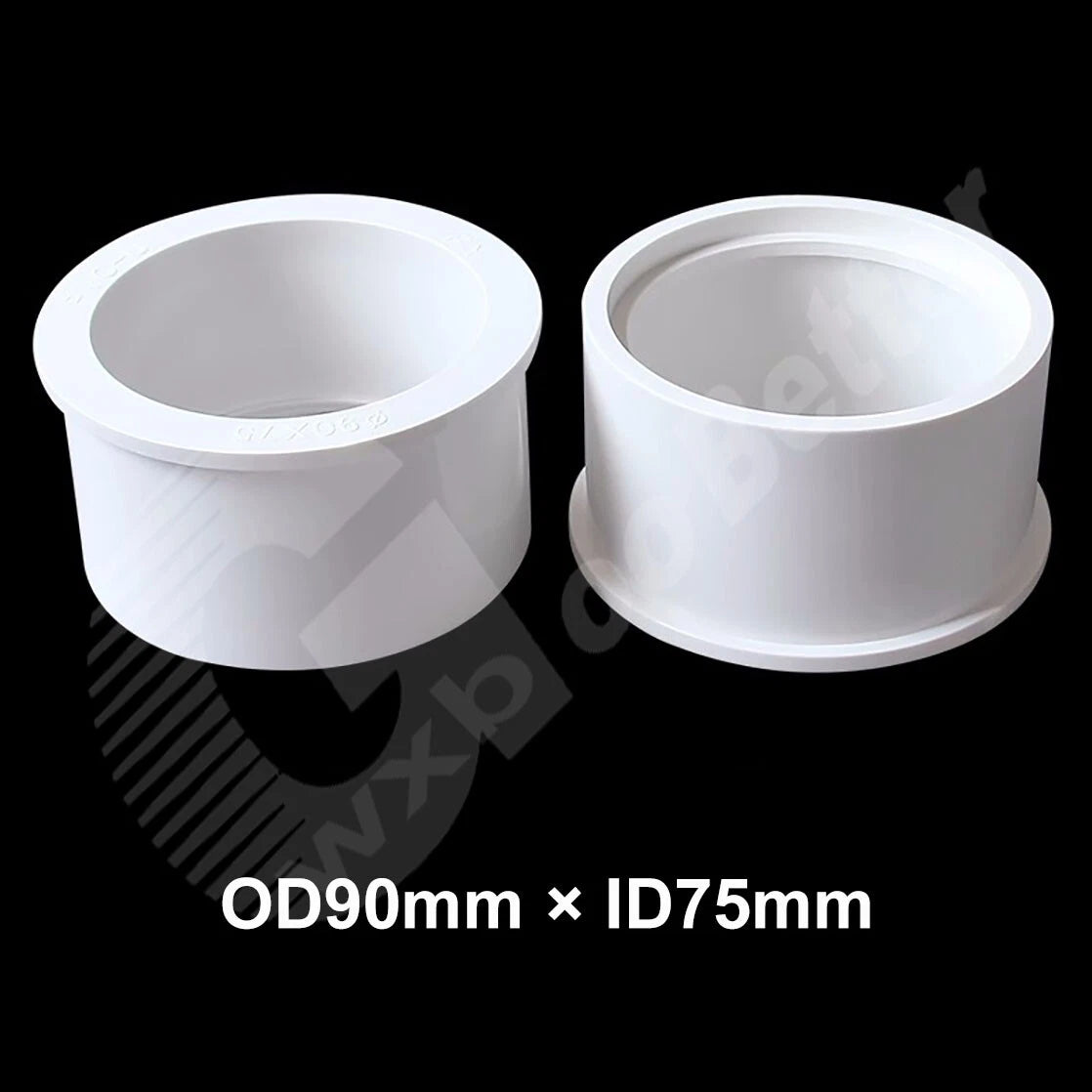 3 Colors Pvc Plain Reducing Bush Φ16~φ90mm Pvc Plumbing Fittings Reducing Bush