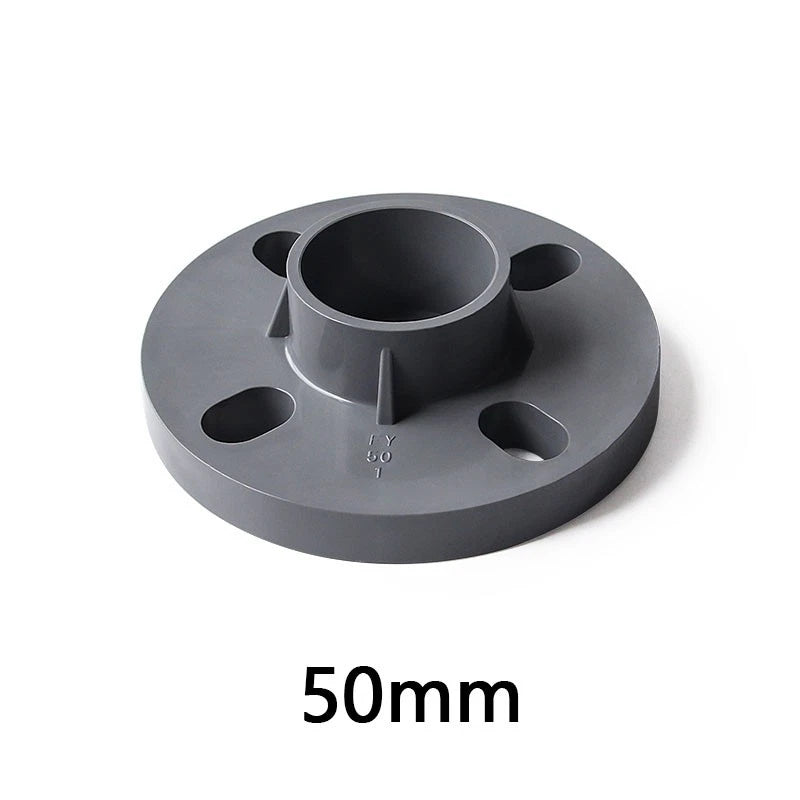 PVC Floor Flange Pipe Fitting Color Wall Mount Fittings Solvent Weld 20mm~200mm