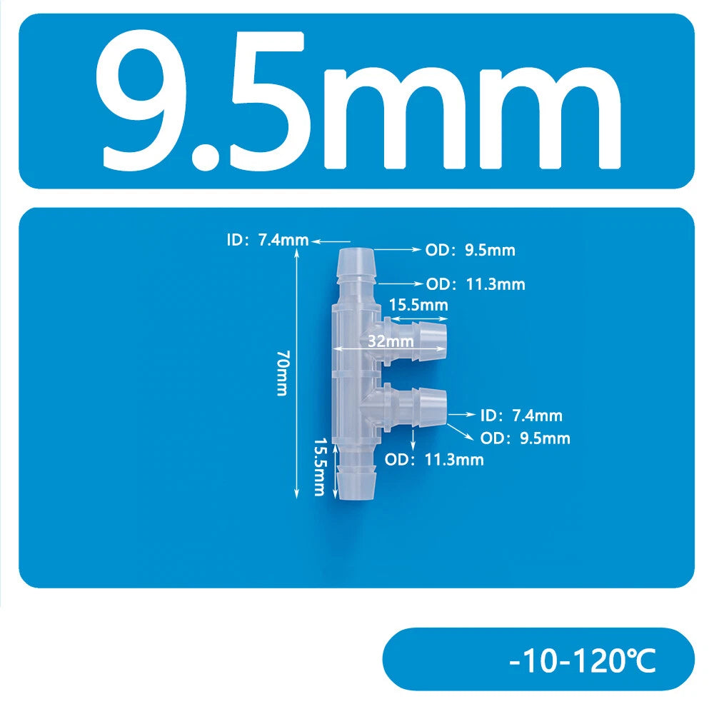 Plastic Hose Connector 4 6 8 10-Way Barbed Joiner Tube Pipe Fitting Splitter