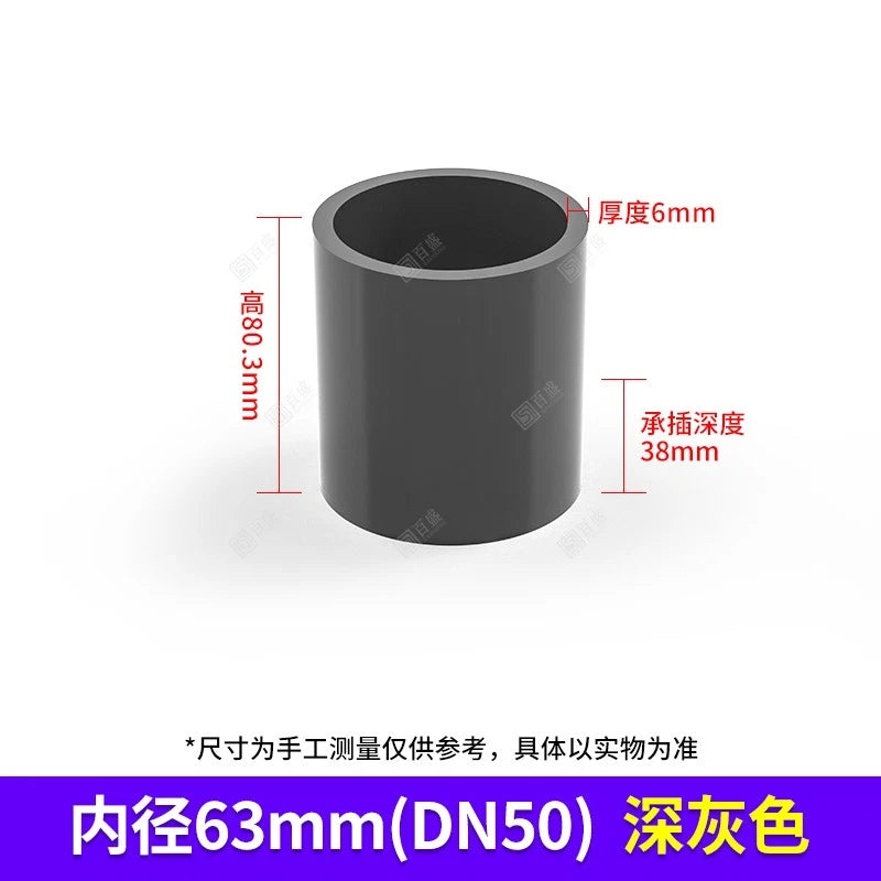 PVC Plumbing Fittings 45° Elbow-Straight-Tee Pipe Connector Solvent Weld