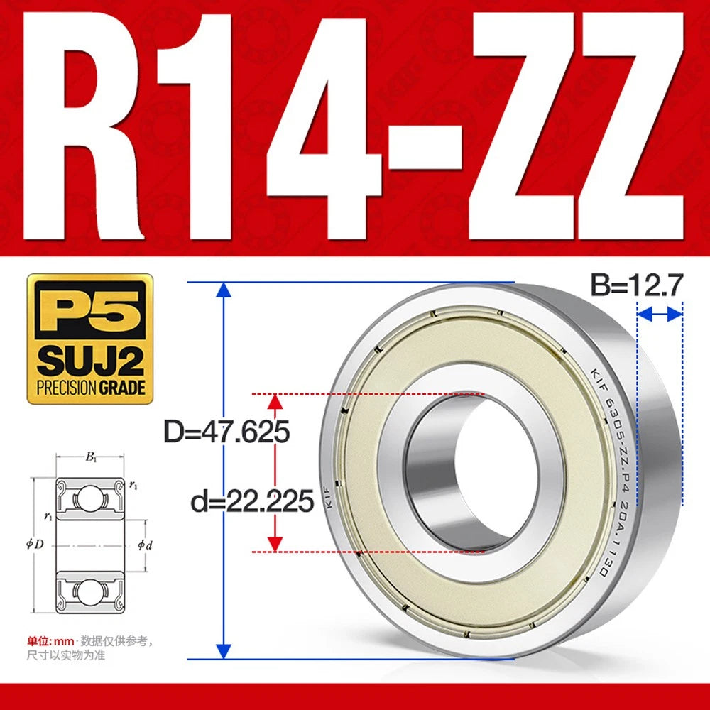 Miniature Deep Groove Ball Bearing Small Bearings R2/3/4/6/8/10/14/16/18/20-R188