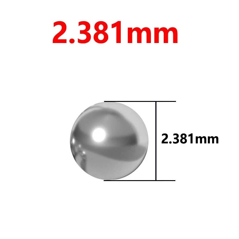 Industrial Rolling Roller Beads 304 Stainless Steel Ball Bearings 0.5mm to 75mm