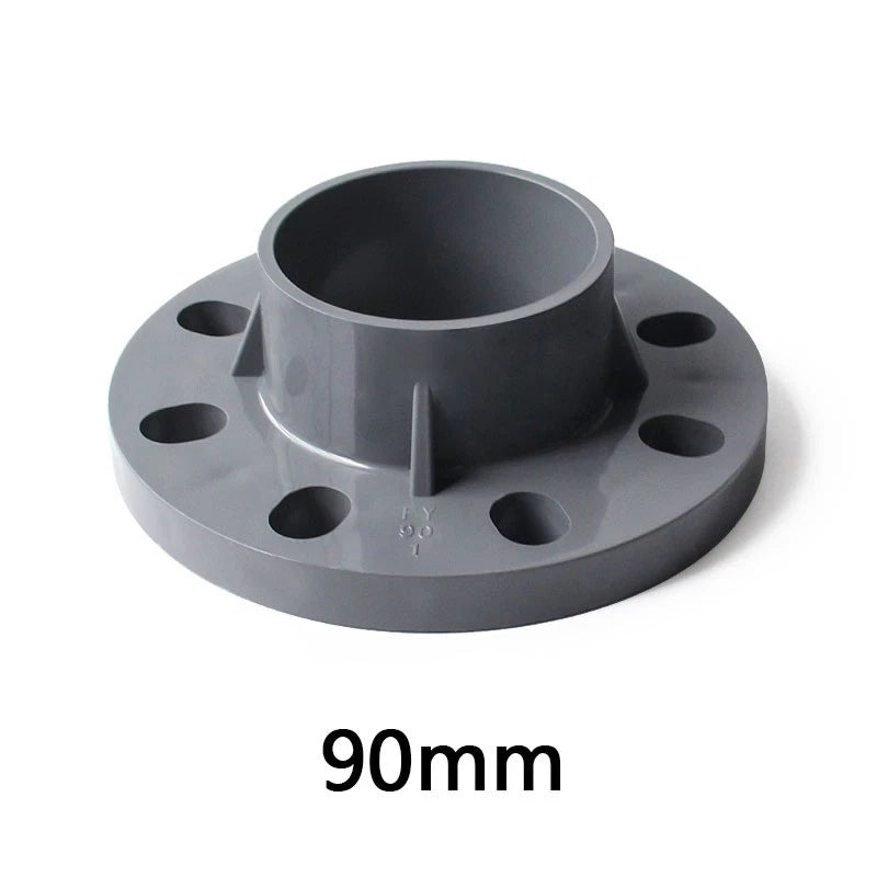 PVC Floor Flange Pipe Fitting Color Wall Mount Fittings Solvent Weld 20mm~200mm