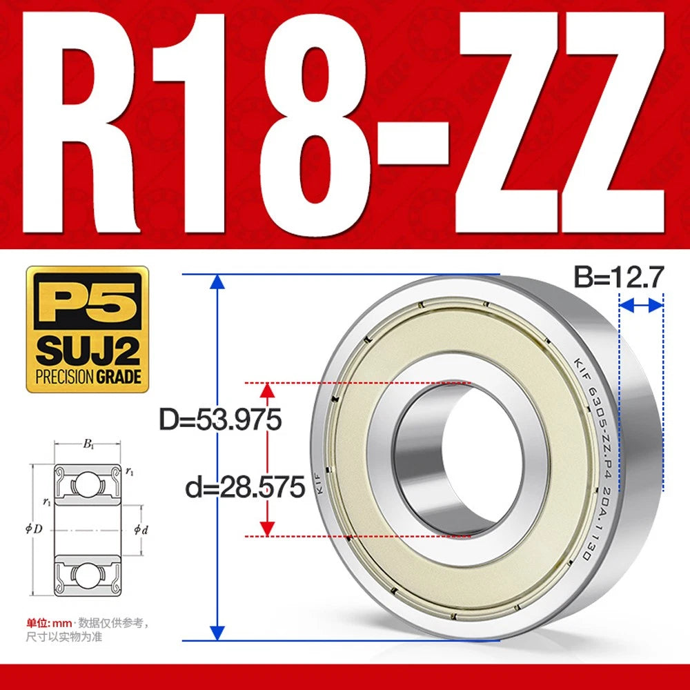 Miniature Deep Groove Ball Bearing Small Bearings R2/3/4/6/8/10/14/16/18/20-R188
