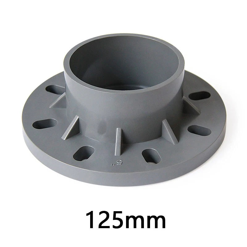 PVC Floor Flange Pipe Fitting Color Wall Mount Fittings Solvent Weld 20mm~200mm