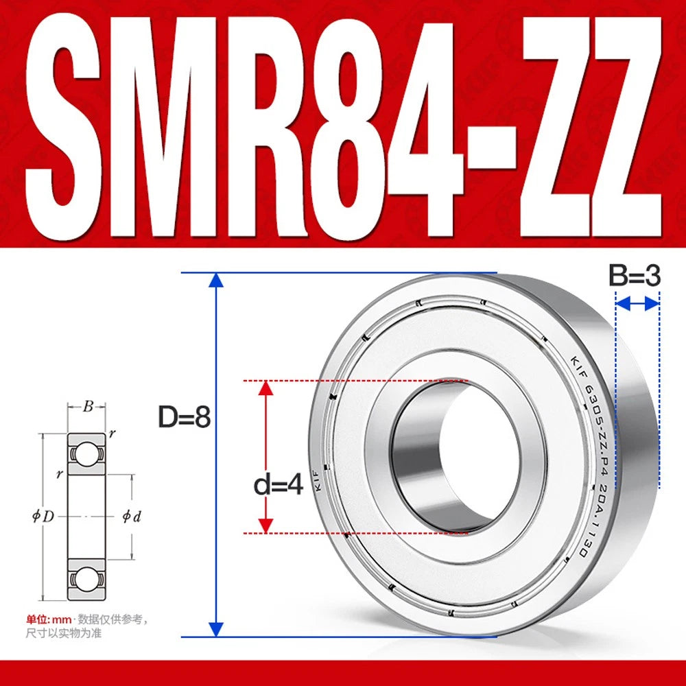 Stainless Steel Mini Deep Groove Ball Bearing Small Bearings Inner Dia-Ø 2mm-9mm