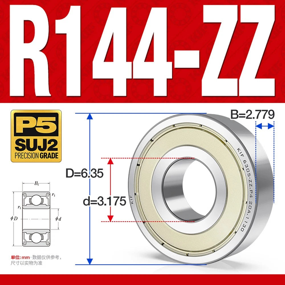 Miniature Deep Groove Ball Bearing Small Bearings R2/3/4/6/8/10/14/16/18/20-R188
