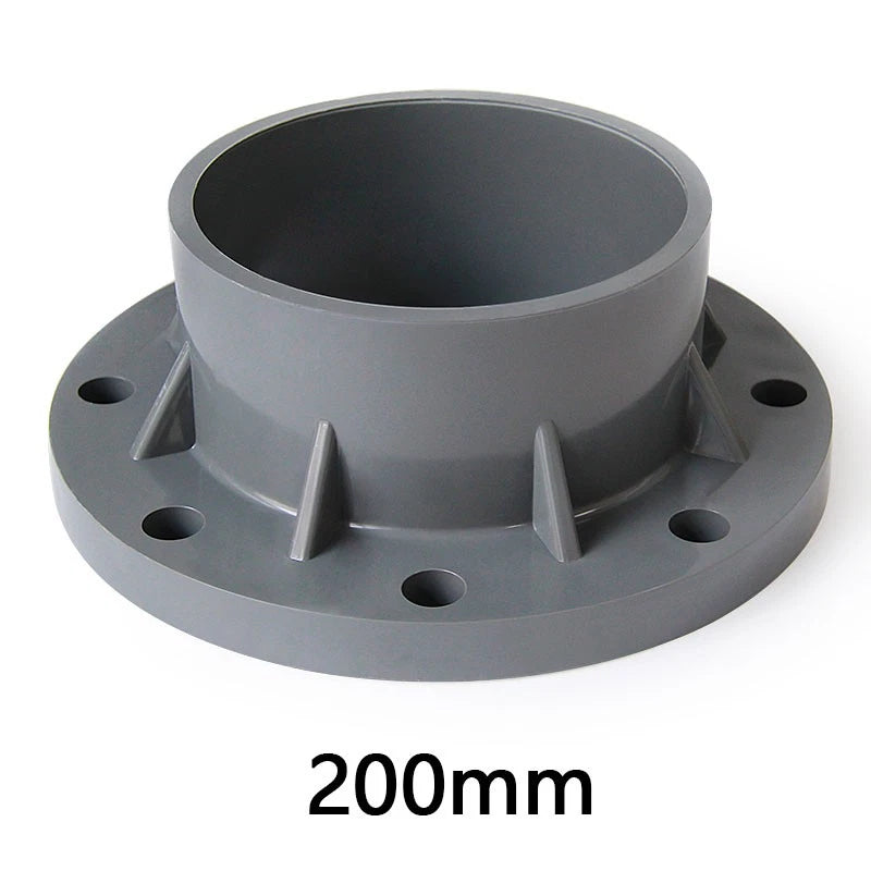 PVC Floor Flange Pipe Fitting Color Wall Mount Fittings Solvent Weld 20mm~200mm