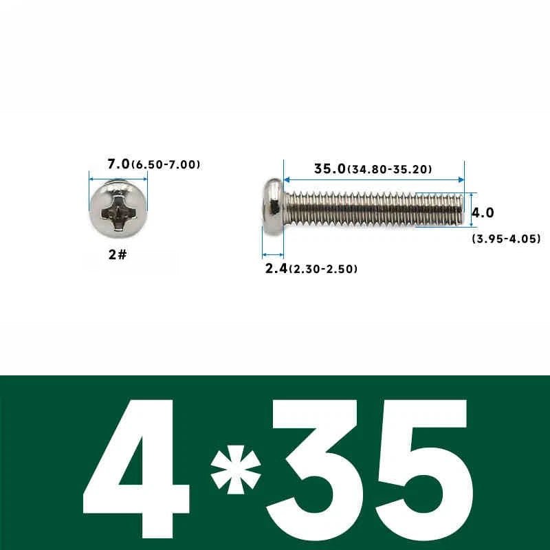 Phillips Pan Head Machine Screws – Carbon Steel M1 to M4, Multiple Lengths & Finishes - HomeDIYer