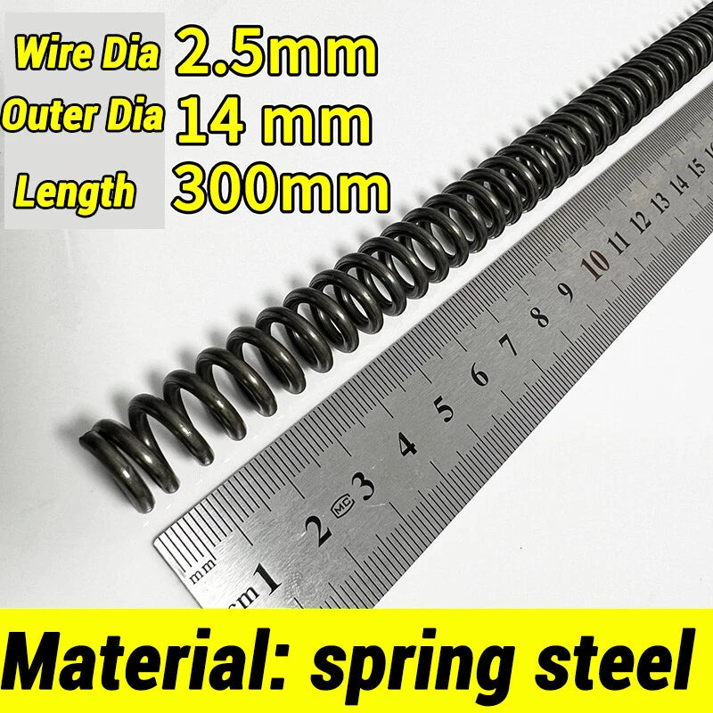 Compression Spring Various Size 2-60mm Diameter & 300mm Length Pressure Small