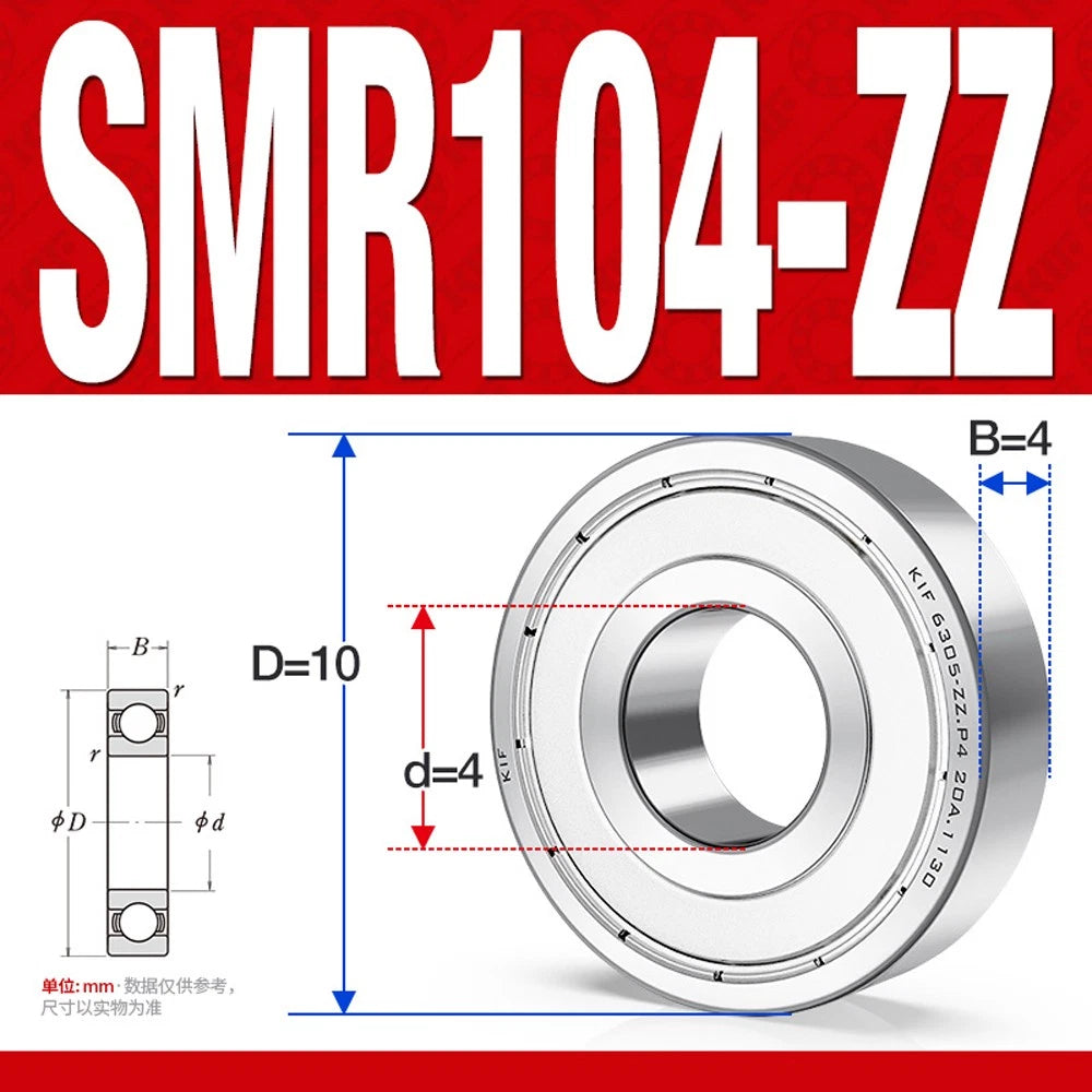 Stainless Steel Mini Deep Groove Ball Bearing Small Bearings Inner Dia-Ø 2mm-9mm