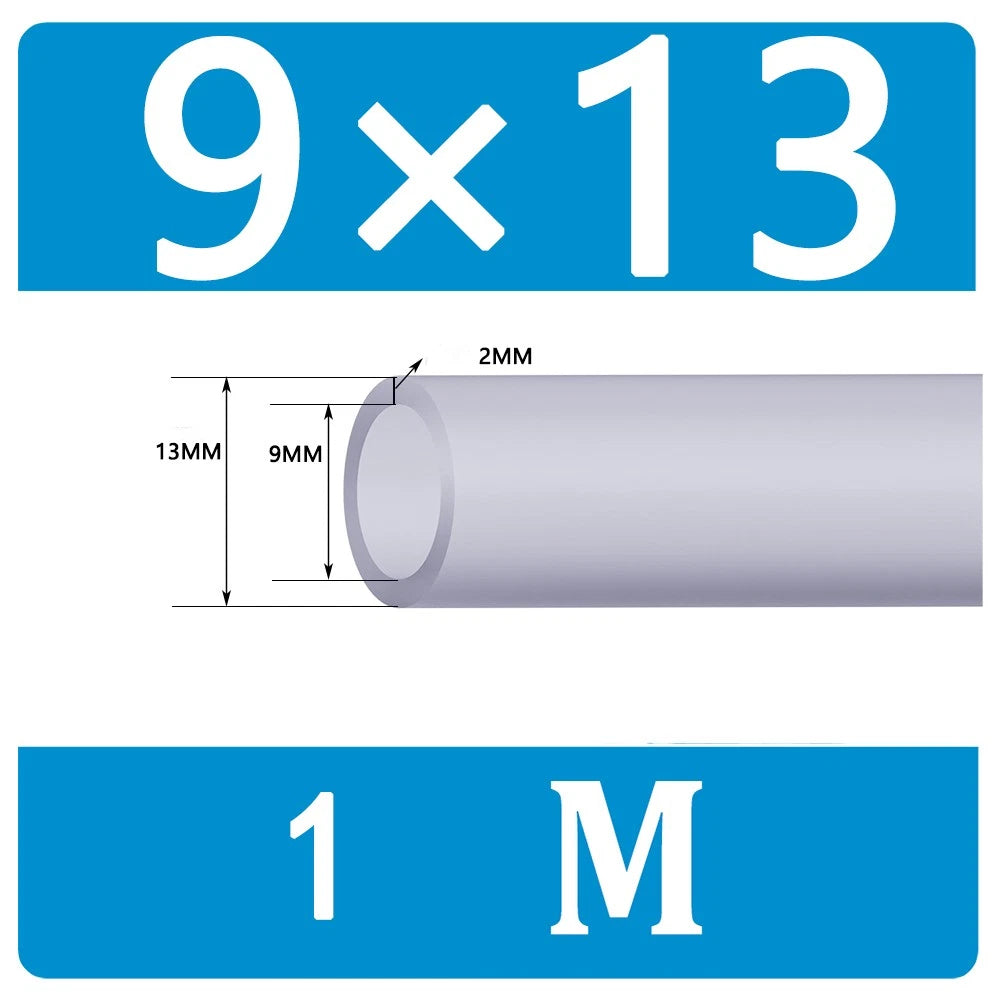 Food Grade Clear Translucent Silicone Tube Heat Resistant Hose Pipe Soft Rubber
