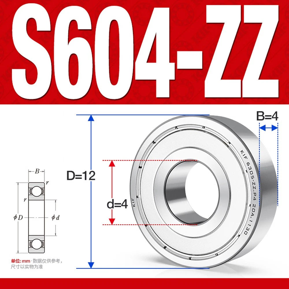 Stainless Steel Mini Deep Groove Ball Bearing Small Bearings Inner Dia-Ø 2mm-9mm