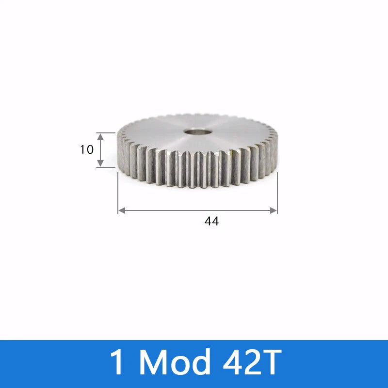 Spur Gear 45# Steel Transmission Gear 1/2 Module 12-160 Teeth Pinion Motor Gear