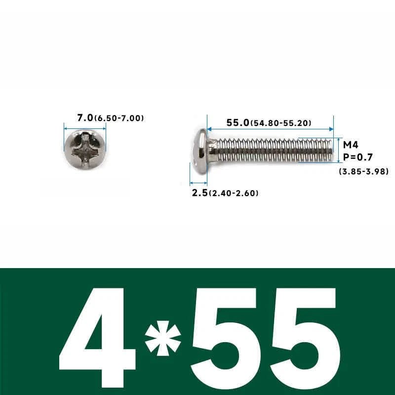 Phillips Pan Head Machine Screws – Carbon Steel M1 to M4, Multiple Lengths & Finishes - HomeDIYer