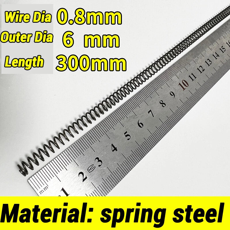 Compression Spring Various Size 2-60mm Diameter & 300mm Length Pressure Small