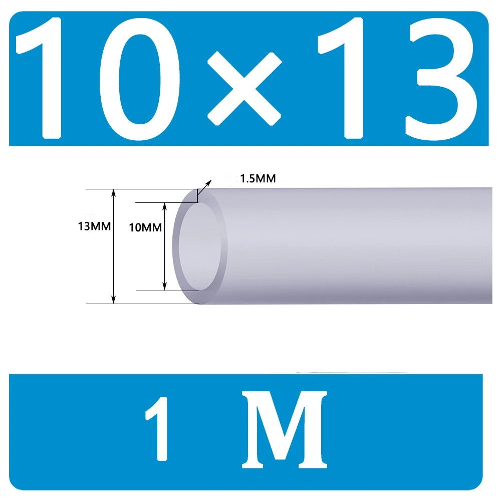 Food Grade Clear Translucent Silicone Tube Heat Resistant Hose Pipe Soft Rubber