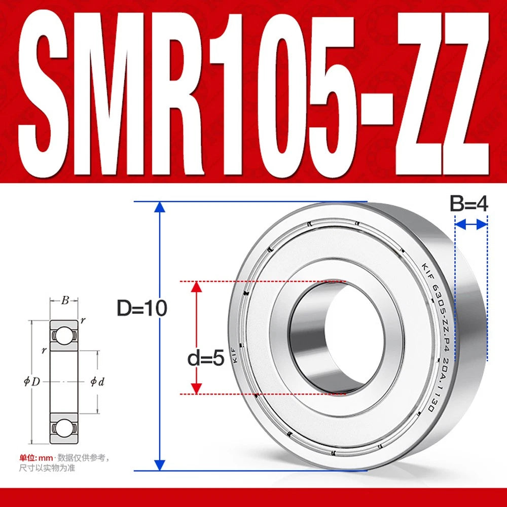 Stainless Steel Mini Deep Groove Ball Bearing Small Bearings Inner Dia-Ø 2mm-9mm