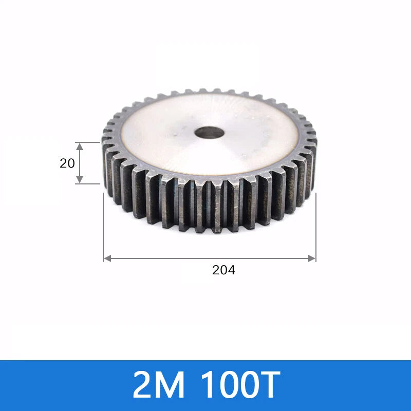 Spur Gear 45# Steel Transmission Gear 1/2 Module 12-160 Teeth Pinion Motor Gear