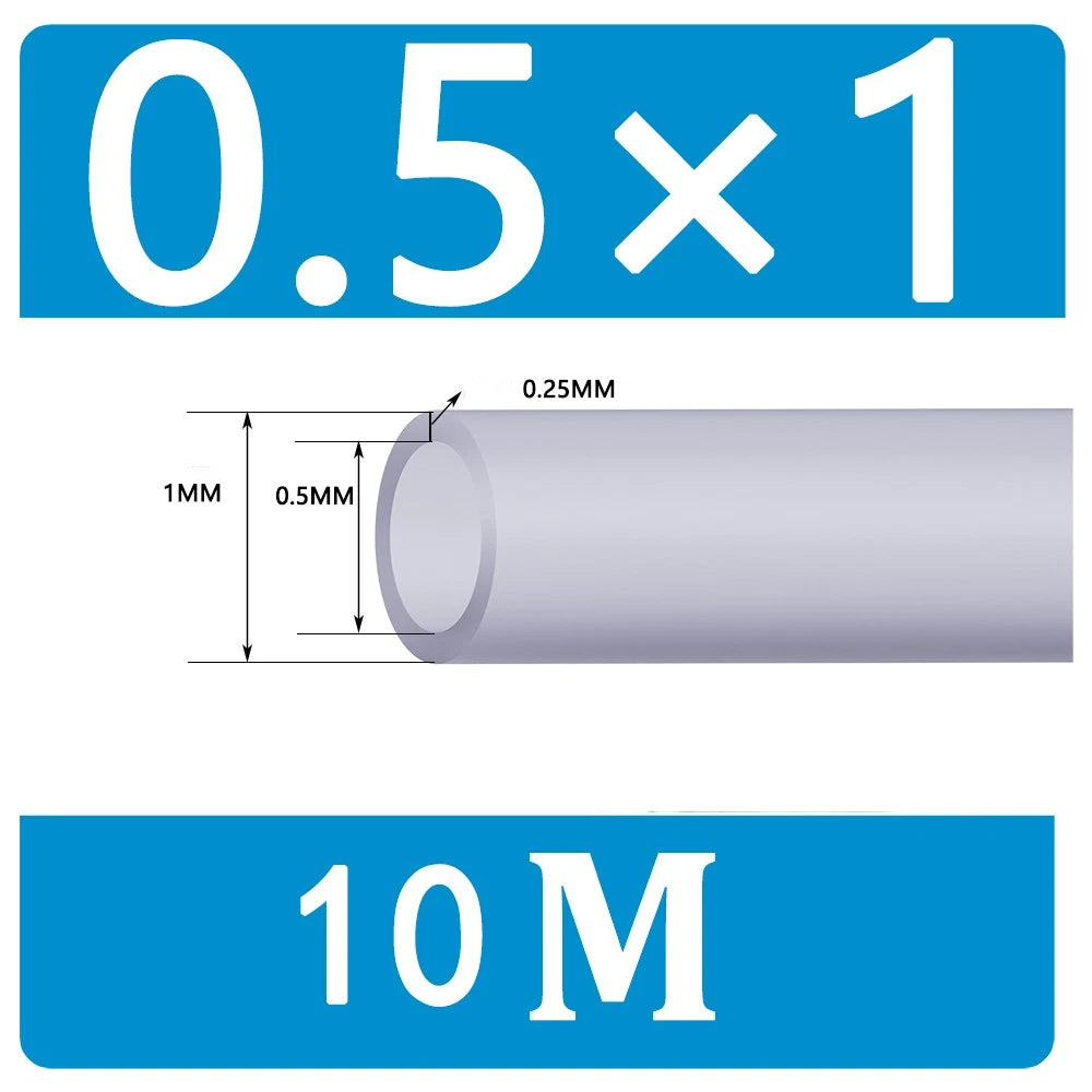Food Grade Clear Translucent Silicone Tube Heat Resistant Hose Pipe Soft Rubber