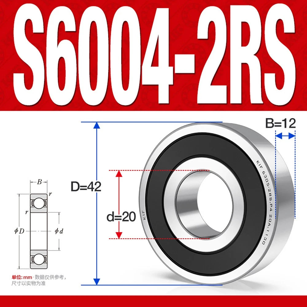 Miniature Stainless Steel Deep Groove Ball Bearing Small Bearings 6000 6001~6018