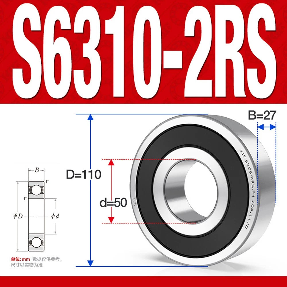 304/440 Stainless Steel Deep Groove Ball Bearing Bearings 6300 6301 6305 to 6312