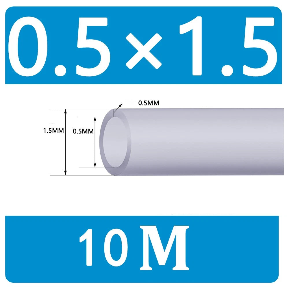 Food Grade Clear Translucent Silicone Tube Heat Resistant Hose Pipe Soft Rubber