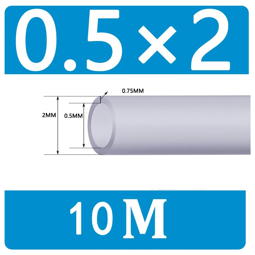 Food Grade Clear Translucent Silicone Tube Heat Resistant Hose Pipe Soft Rubber