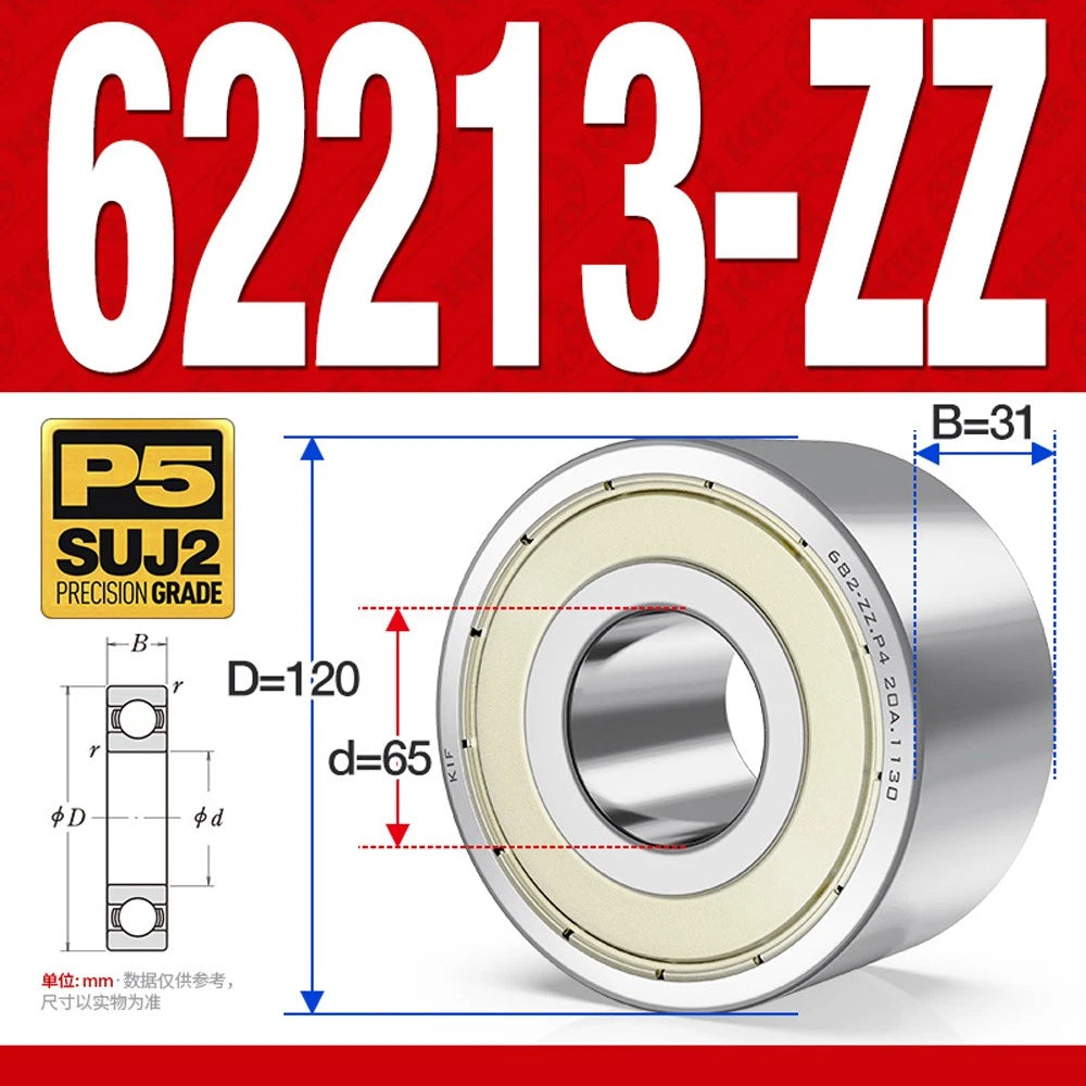 Thickening Deep Groove Ball Bearings 62200 62201 62202 62203 62204-62217 ZZ-RS