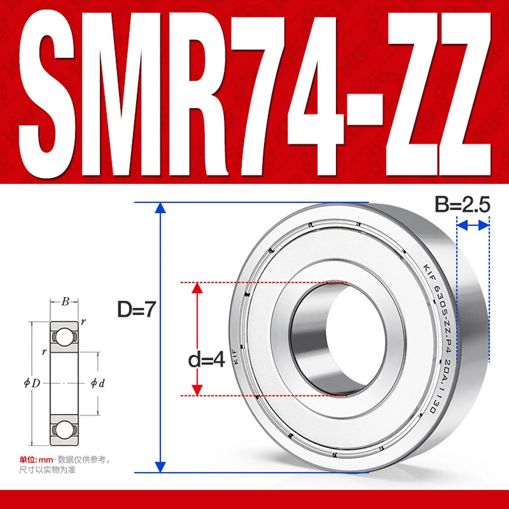 Miniature Stainless Deep Groove Ball Bearing Small Bearings Inner Dia-Ø 2mm-35mm