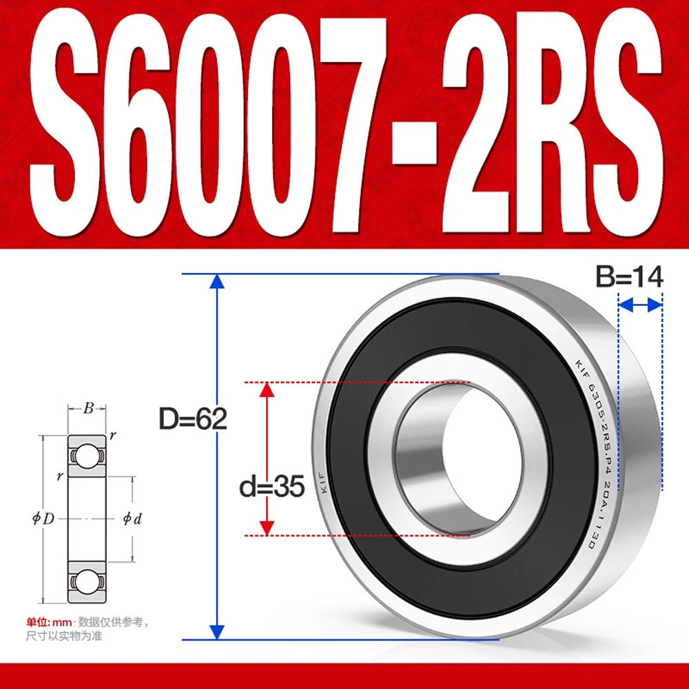 Miniature Stainless Steel Deep Groove Ball Bearing Small Bearings 6000 6001~6018