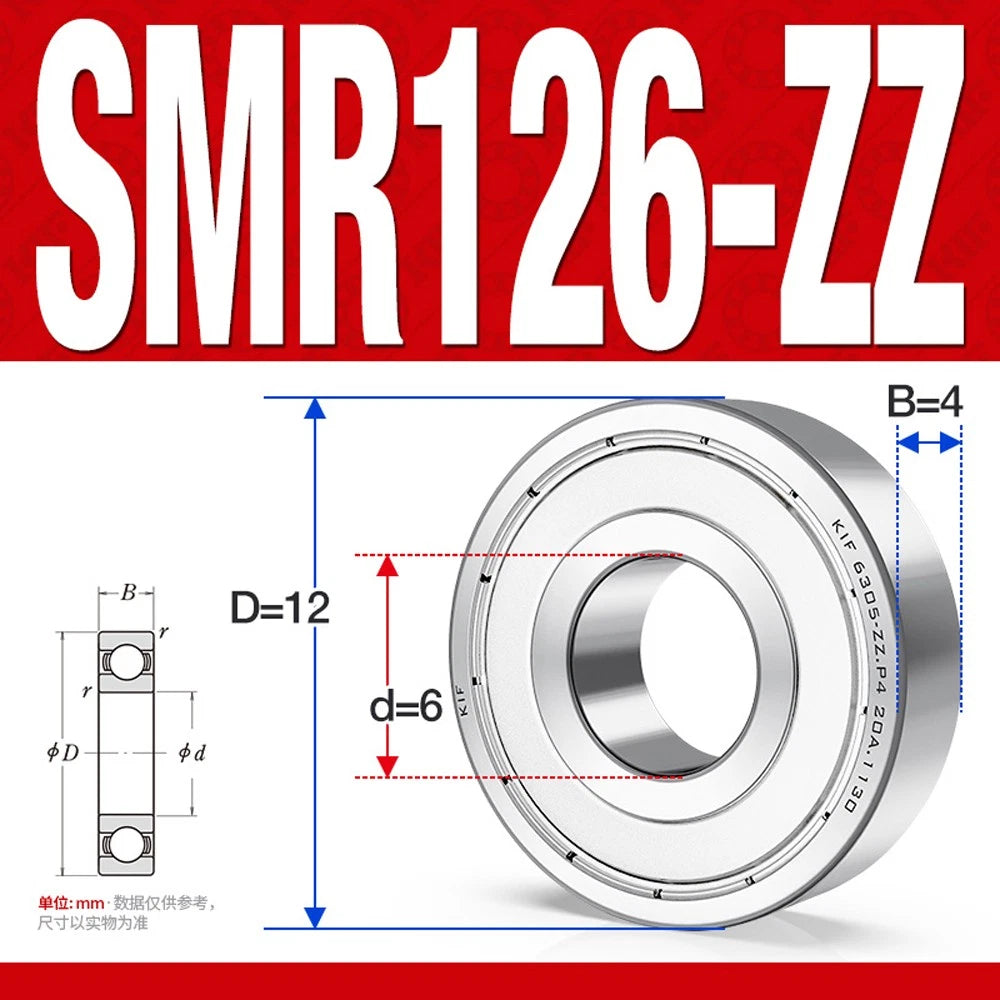 Stainless Steel Mini Deep Groove Ball Bearing Small Bearings Inner Dia-Ø 2mm-9mm