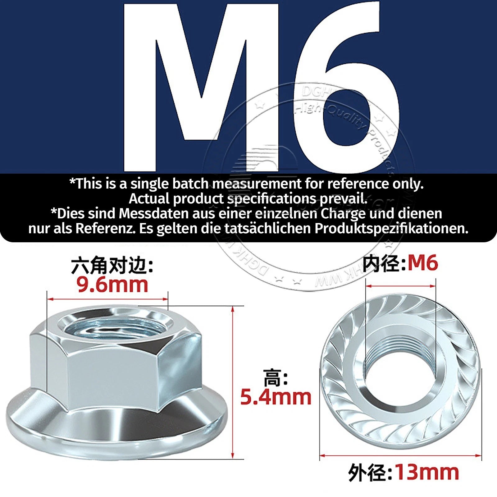 M4–M12 Zinc-Plated Cup Square Carriage Bolts with Flange Nuts | 8–150mm