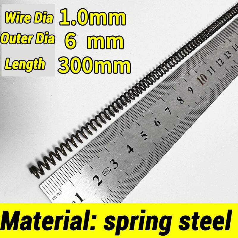 Compression Spring Various Size 2-60mm Diameter & 300mm Length Pressure Small