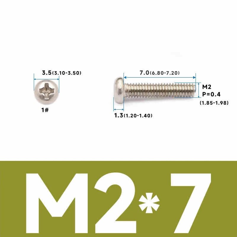 Phillips Pan Head Machine Screws – Carbon Steel M1 to M4, Multiple Lengths & Finishes - HomeDIYer