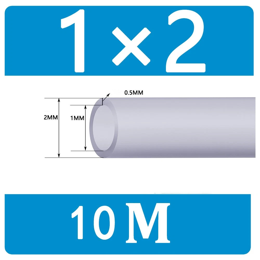 Food Grade Clear Translucent Silicone Tube Heat Resistant Hose Pipe Soft Rubber