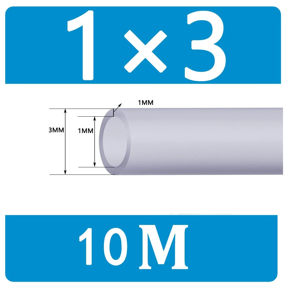 Food Grade Clear Translucent Silicone Tube Heat Resistant Hose Pipe Soft Rubber