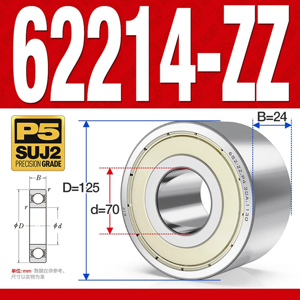 Thickening Deep Groove Ball Bearings 62200 62201 62202 62203 62204-62217 ZZ-RS
