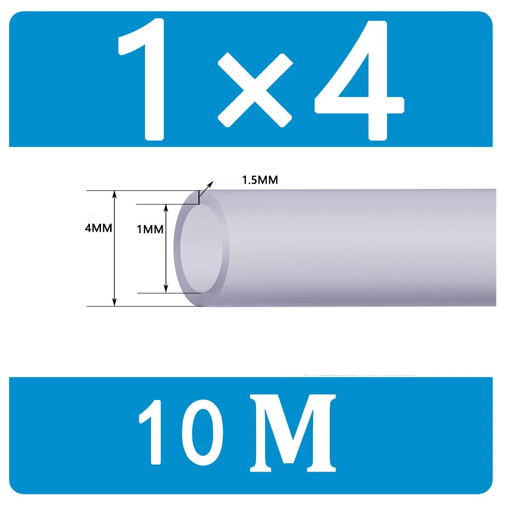 Food Grade Clear Translucent Silicone Tube Heat Resistant Hose Pipe Soft Rubber
